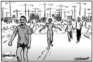 Estampida en Seseña