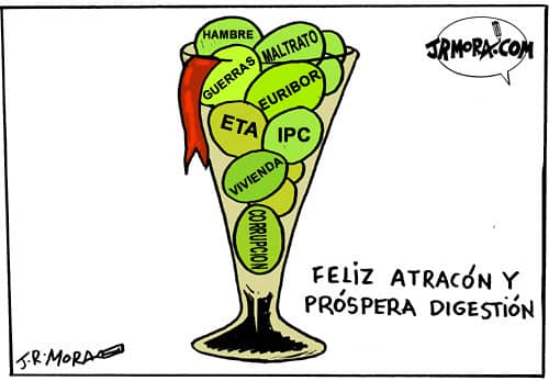 Uvas de la suerte, última viñeta de 2006