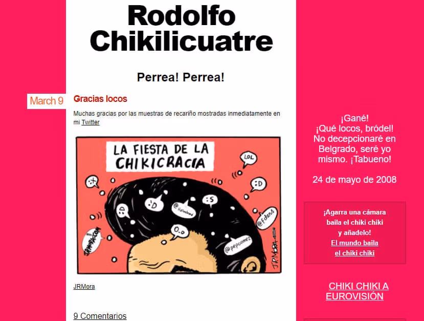 Cosas que dijeron de este blog 14
