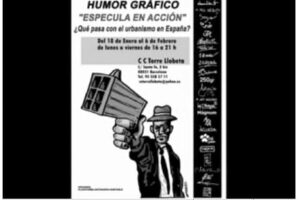 " Especula en Acción " en Barcelona, viñetas contra la especulación (video)