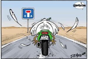 Precaución, amigo conductor