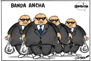 A banda ancha cartera gorda