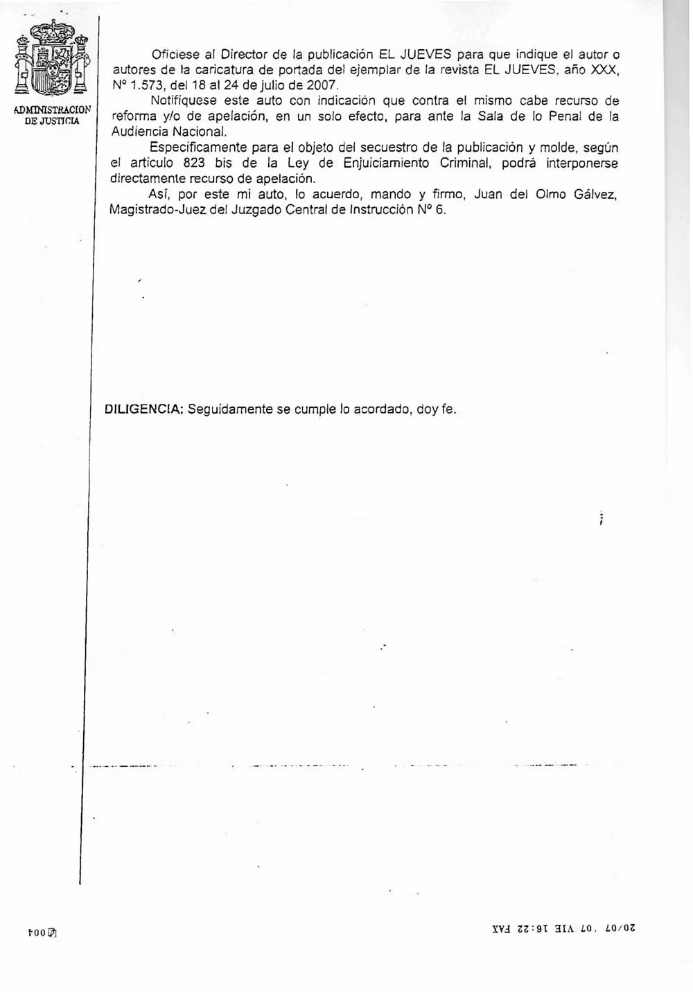 Hace 14 años, secuestro de El Jueves y condena a dos dibujantes por un chiste sobre Felipe y Letizia 4