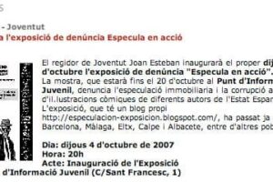 Especula en acción en La Garriga (Barcelona)