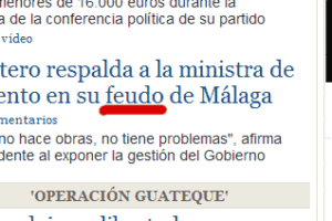 Ministra feudal