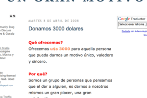 Un gesto bajo sospecha, un negocio de risa y otra de pajas blogueras