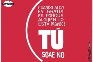 SGAE, pagas tú