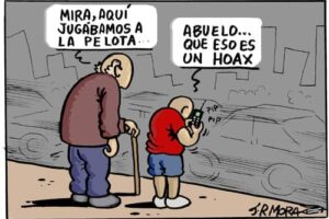 Revilla, mentiras como puños