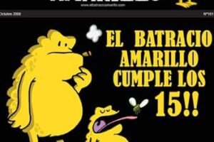 Tres lustros de Batracio Amarillo