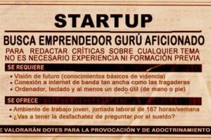 Anuncio de trabajo
