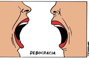 Mujeres al borde de un ataque de escaños