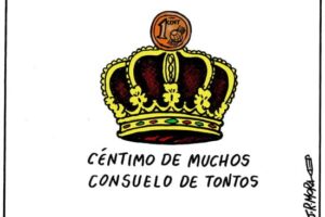 Monarquía, céntimo de muchos