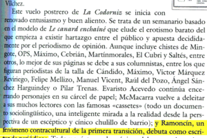 Ramoncín, fenómeno contracultural