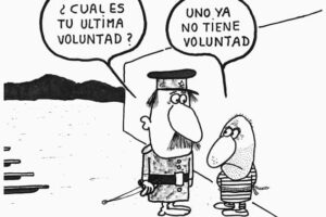 Miguel Gila, the executions of the "dos de risa"