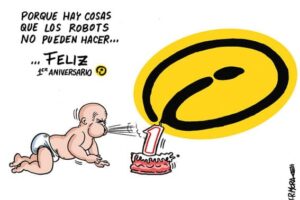 Parece que fue hace un año