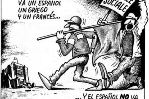 Esto es un español, un griego y un francés...