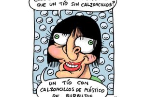 Una tía sin bragas