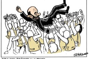 Rubalcaba se tira a la prensa