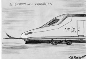 Obras del AVE, construir futuro explotando hoy