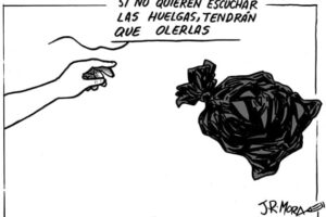 Noveno día de huelga de recogida de basuras en Sevilla