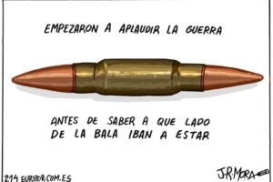 Aplaudir la guerra