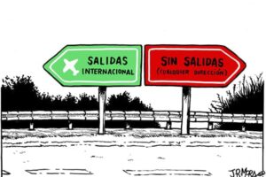 No nos vamos, nos echan