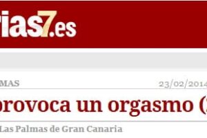Y el redactor se corrió