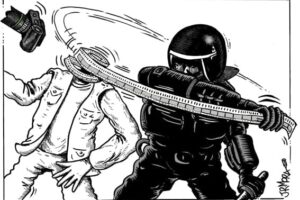 Represión policial