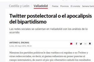 Arde un trozo de tuiter