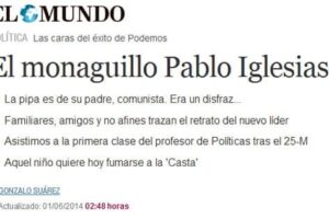 No importa que Pablo Iglesias o Pablo Iglesias, lo importante es que Pablo Iglesias