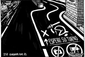 Carril manifestación adaptado a la nueva Ley de Seguridad Ciudadana