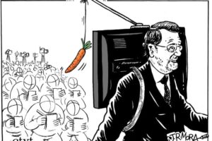 Rajoy vuelve al plasma