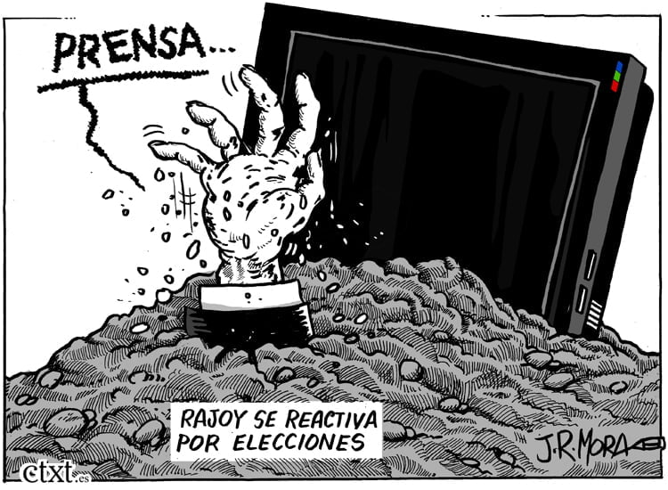 Rajoy vuelve a los medios
