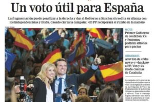 Las portadas "reflexivas" de La Razón