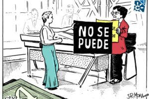 Aquí no queremos pancartas ni plataformas, ni nada