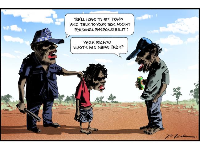 Australia's indigenous community protests a cartoon it considers racist