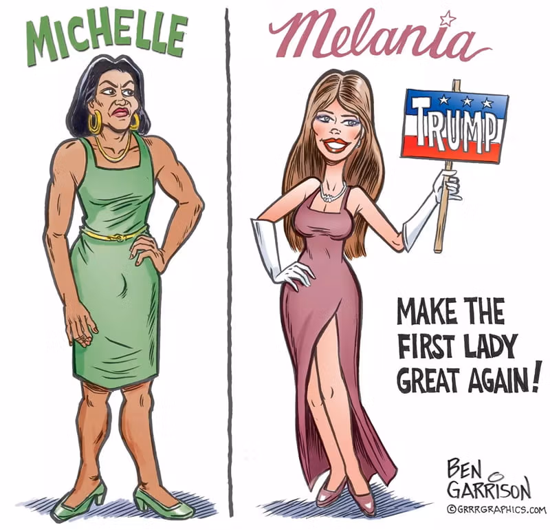 La complicada relación amorosa entre Ben Garrison y Donald Trump