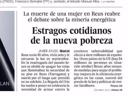Pobreza energética, postureo etimológico