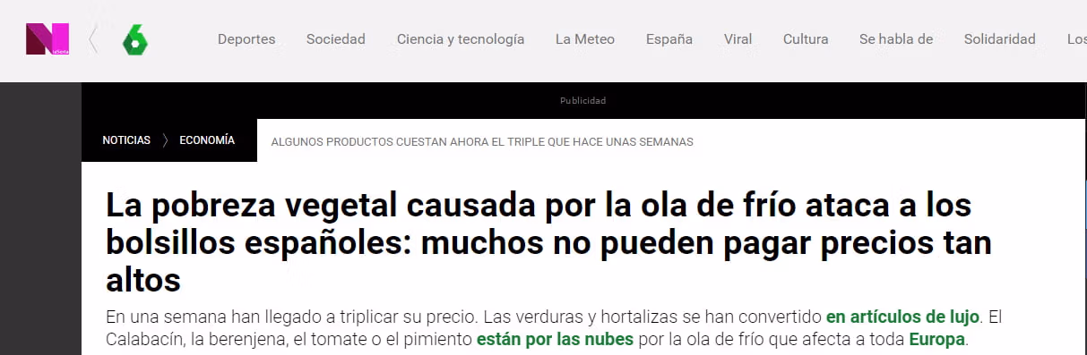 Pobreza energética, postureo etimológico