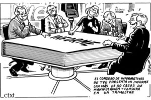 Informe de malas prácticas informativas en TVE