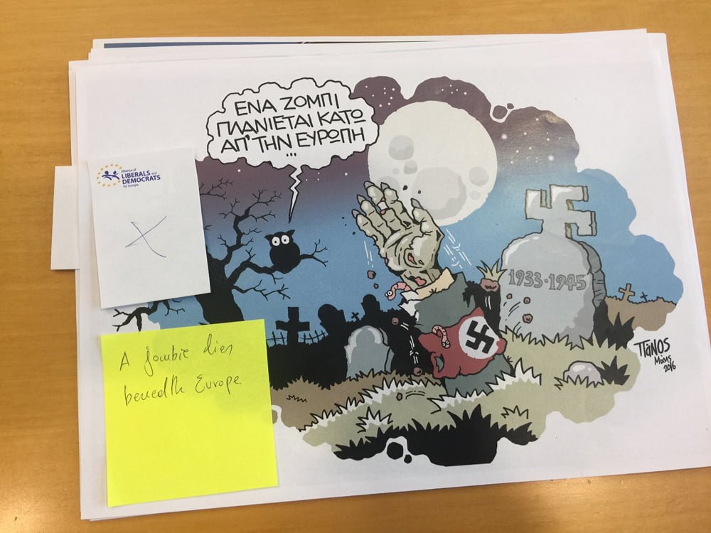 European Parliament censures political cartoon exhibition