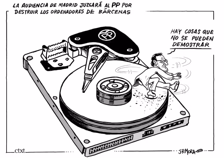 El PP al banquillo por la destrucción de los ordenadores de Bárcenas