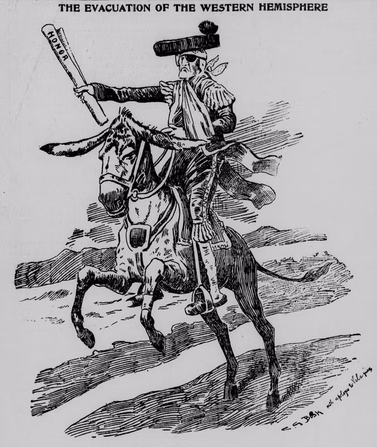 La guerra hispano-estadounidense en viñetas