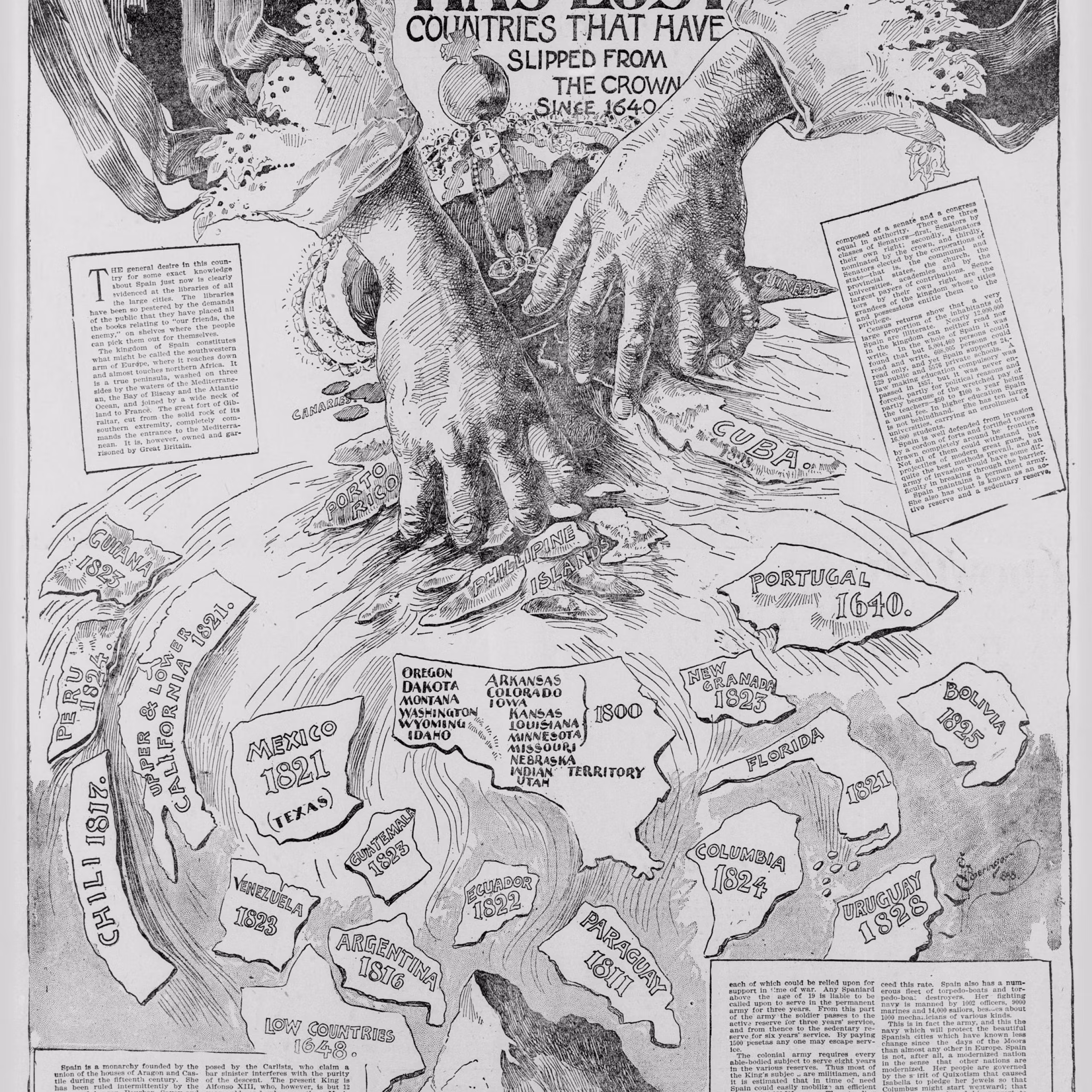 La guerra hispano-estadounidense de 1898 en viñetas 8