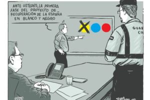 La España en blanco y negro