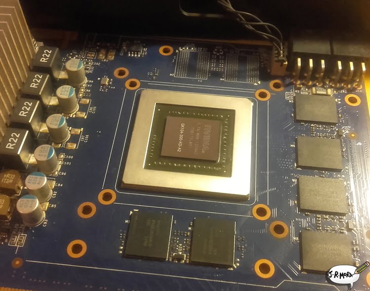 Cambiar pasta térmica a tarjeta gráfica NVIDIA GeForce GTX-660 Ti