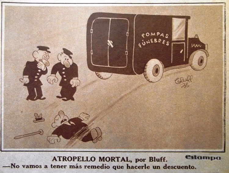Redescubriendo a Bluff, el dibujante que desafió al fascismo (1903-1940)