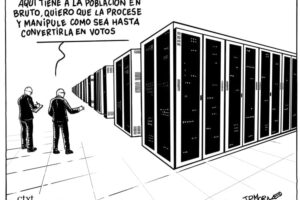 Spam electoral, empaquetando ciudadanos por ideología