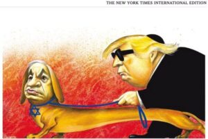 The New York Times se disculpa y retira una viñeta sobre Trump y Netanyahu