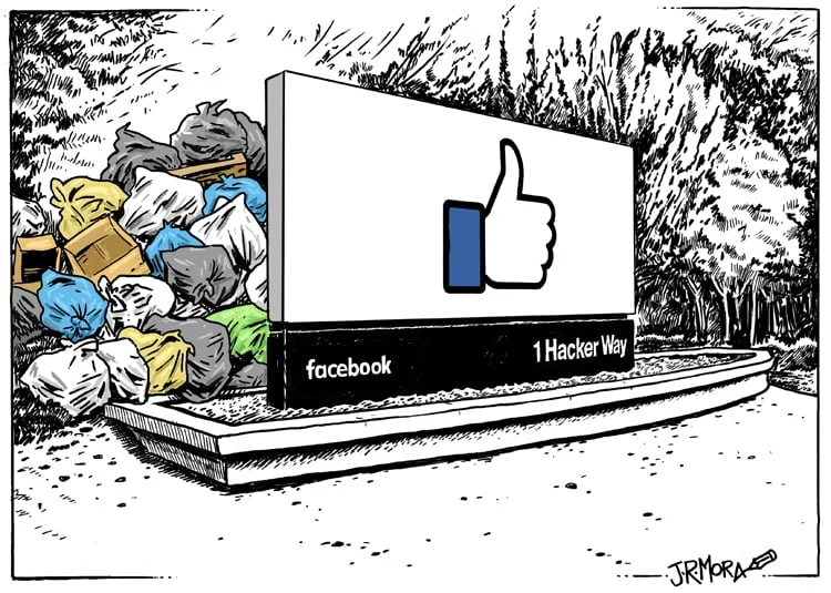 Facebook, el coladero